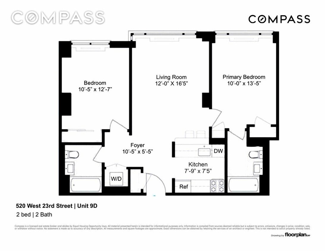 520 W 23rd St Unit 9D, New York, NY 10011 Apartment for Rent in New