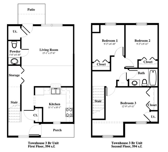 3 HAB/1.5 BA - Liberty Commons Senior Apartments