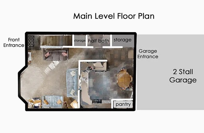 Building Photo - 2 Bed 1.5 Bath Townhome with 2 stall garag...