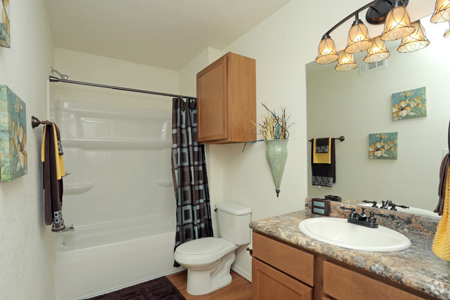 1BR - Bathroom - Metro Plex Apartments