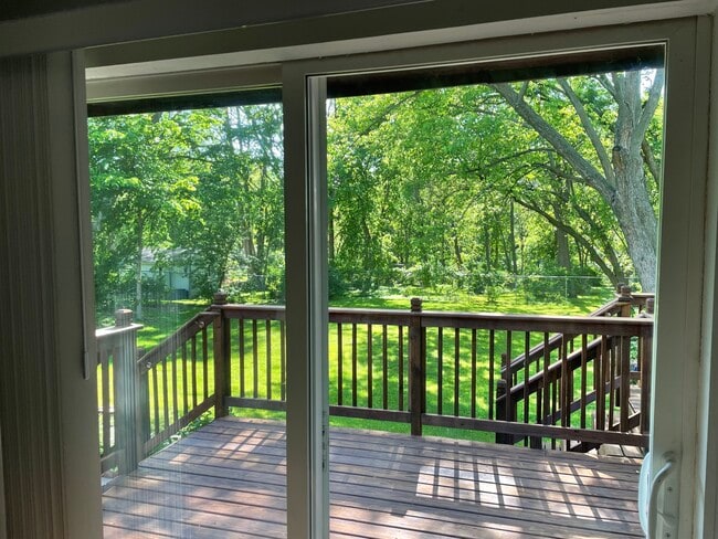 Kitchen looks out over wooded area - 2924 56th St