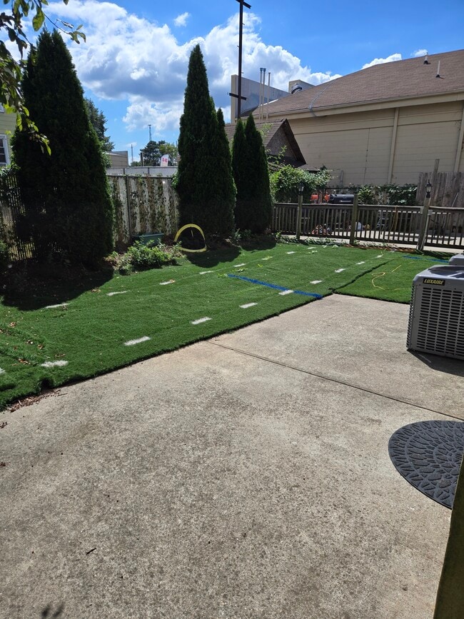 back yard ? patio - 660 McKinley St