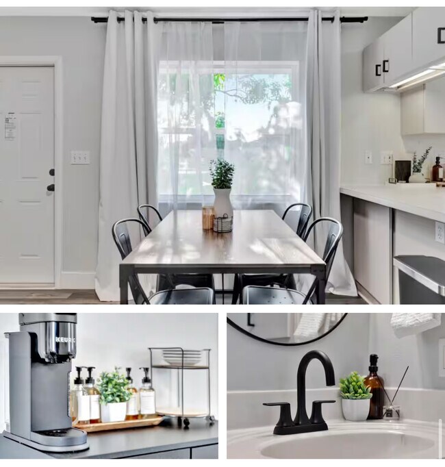 Zona de cocina y un baño - 423 Parkland Ave