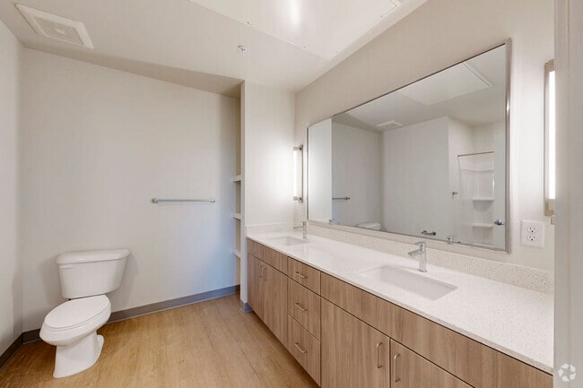 2 habitaciones, 1 baño - 864 pies cuadrados - Baño - SP Crossing Apartments