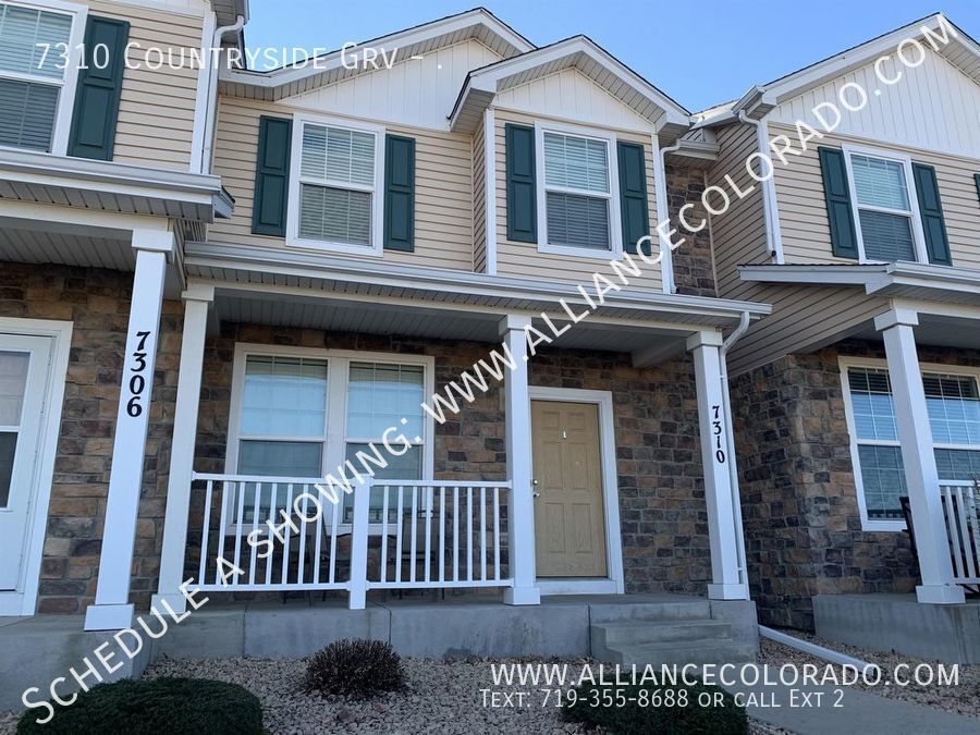 7310 Countryside Grv . Townhome Rentals in Fountain CO