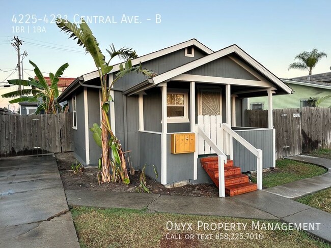 Building Photo - 1 bedroom 1 bath Unit in City Heights. Wal...