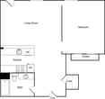 1 Bedroom P