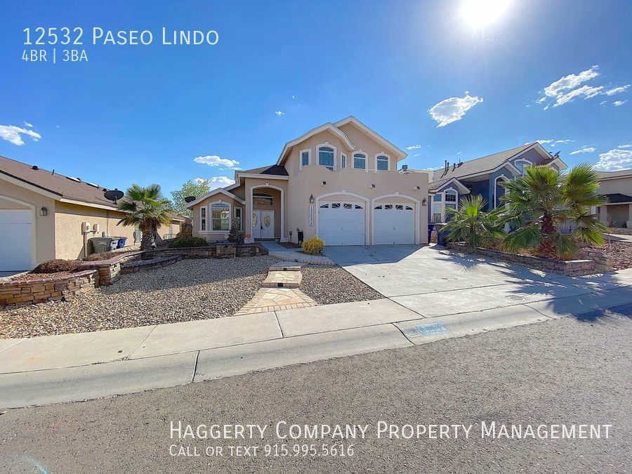 Primary Photo - East El Paso 4bed3bath Refrig A/C with out...