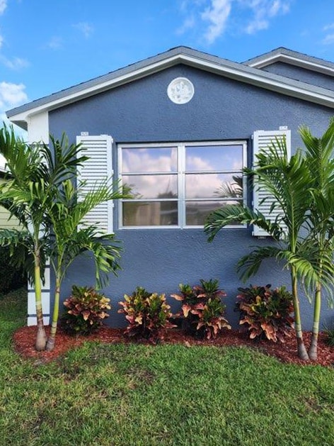 Fold out hurricane shutters - 126 S E St