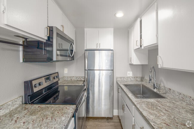 1 dormitorio, 1 baño - 541 pies cuadrados - Cocina - San Buena Ventura