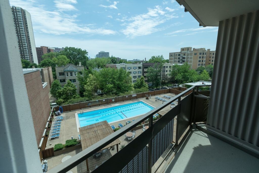 View from balcony - 555 W Cornelia Ave