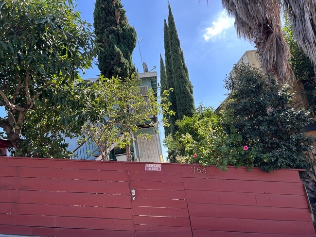 Front Gate to building - 1156 N Chicago St