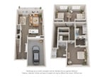This well-designed home in Normal, Illinois offers 1710 square feet of living space across two floors. The layout includes three bedrooms, three bathrooms, a kitchen combined with a living room, and a dedicated laundry area. The primary bedroom is generously sized at 190 square feet, providing ample space for relaxation.

The interior showcases a mix of flooring materials, with warm hardwood in the main living areas and kitchen, and plush carpeting in some bedrooms. Large windows throughout allow natural light to flood the spaces, creating a bright and airy atmosphere. The kitchen features modern stainless steel appliances, white cabinetry, and a contrasting dark-wood island with a sleek countertop.

Bathrooms are equipped with contemporary fixtures, including double vanities with ample storage in the primary bath. The laundry room is outfitted with new, high-efficiency washer and dryer units. Closet spaces are well-designed with multi-level wire shelving systems for maximum organization.

The home's neutral color palette provides a blank canvas for personalization, while the overall design emphasizes functionality and comfort. With its thoughtful layout and modern amenities, this property offers a harmonious blend of style and practicality for contemporary living.