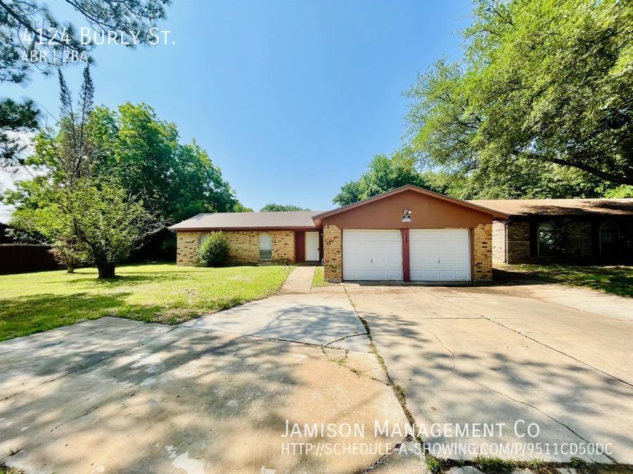 4124 Burly St, Forest Hill, TX 76119 House Rental in Forest Hill, TX
