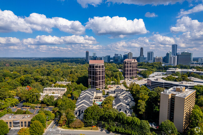 Aerial Photo - Habersham Of Buckhead