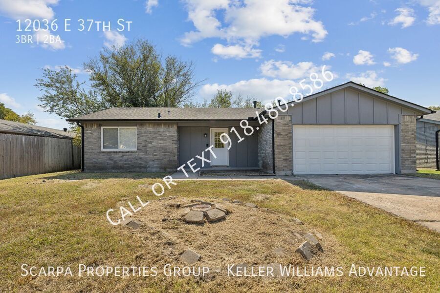 Foto principal - 3 Bed, 2 Bath Home in East Tulsa – Recentl...