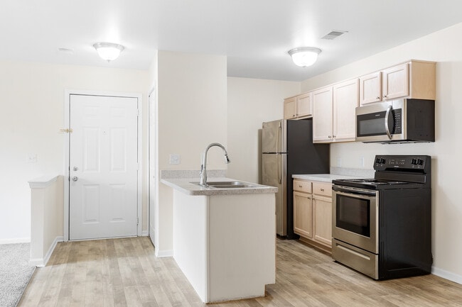 Renovated Kitchen - Chestnut Court Apartments