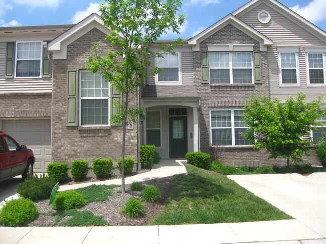 Front door. Private, attached garage on the left. - 295 Skyview Ct