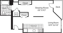 1 Bed 407-2307