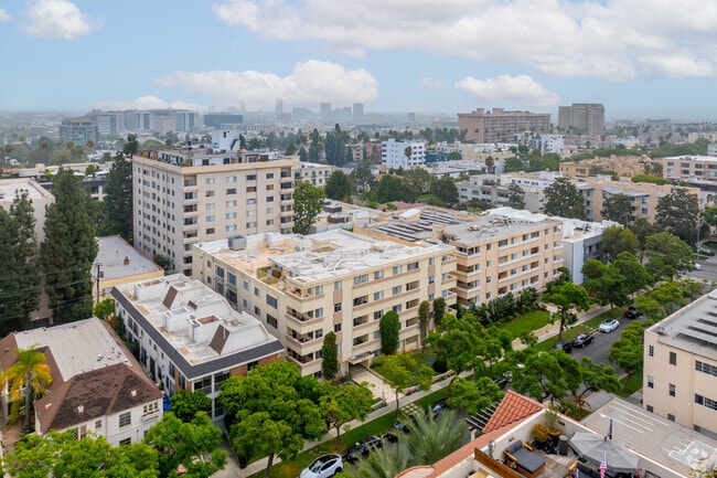 Aerial - Palm Beverly Apartments