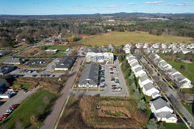 Aerial Photo - Mansfield Apartments