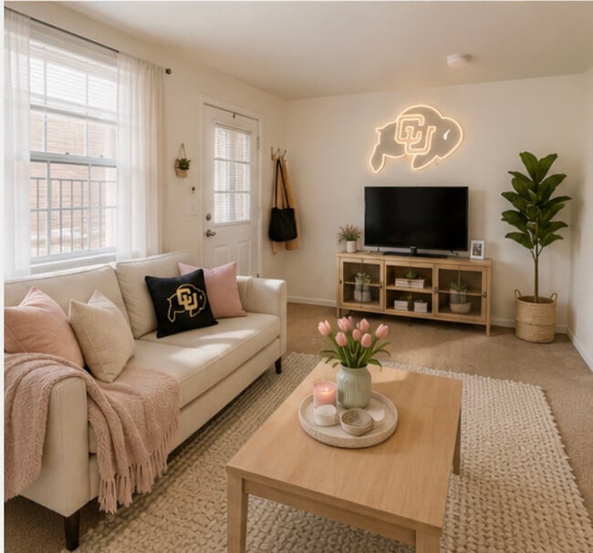 Living Room - Timber Ridge Apartments