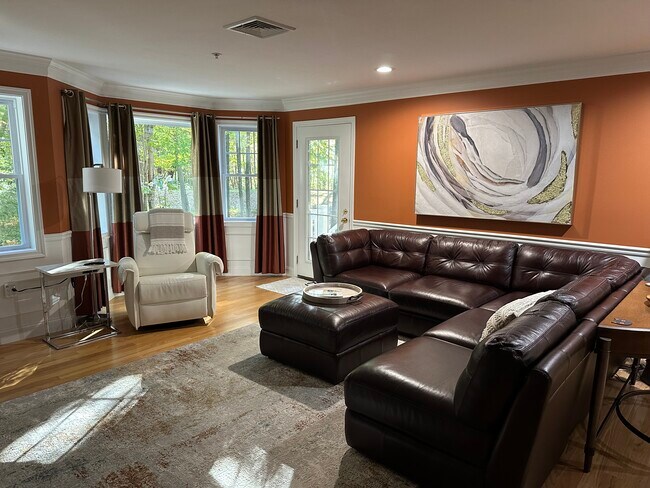 Living area open to kitchen - 4 Sterling Hill Ln
