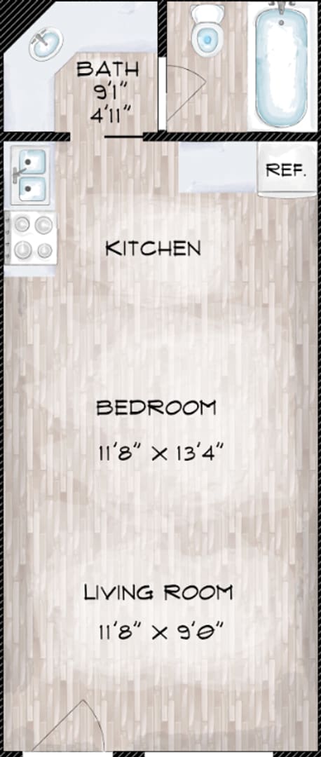 Interior Photo - The Flats at Vine Street
