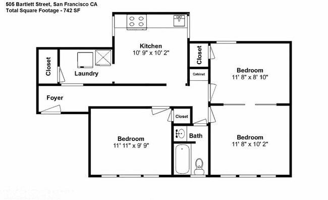 Foto del edificio - Bartlett Street Apartments