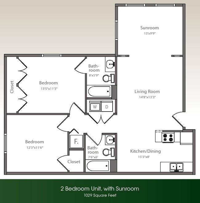 2BD/2BA - The Regency at Chandler Park