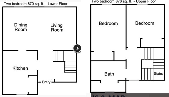 2BR/1BA - Blairview Apartments