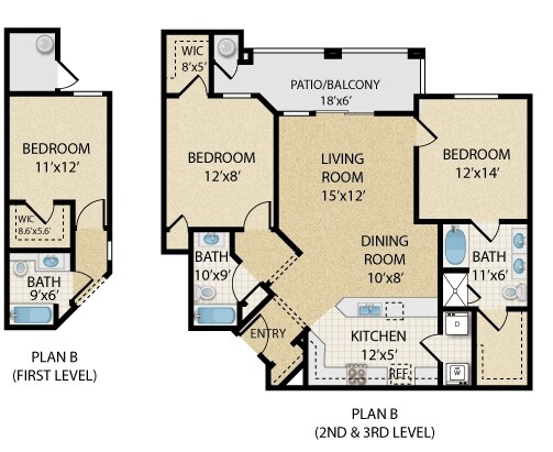 2HAB/2BA - Esplanade Apartments