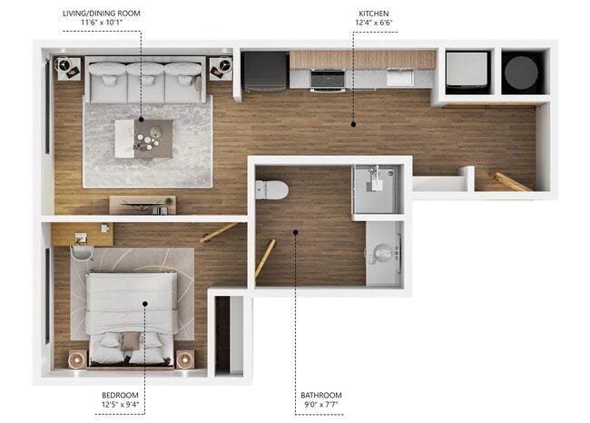 Interior Photo - High Street Lofts