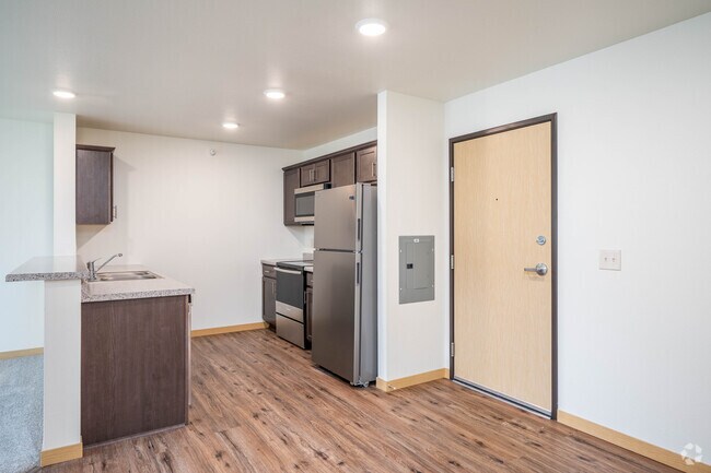 2 habitaciones, 1 baño - Cocina - Hickory Grove Apartments