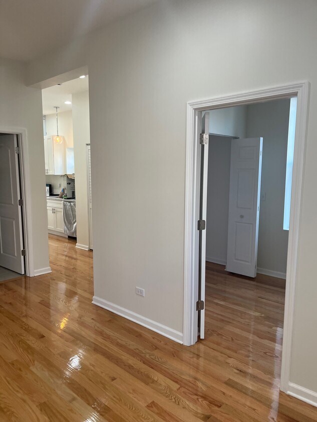 Kitchen view from livingroom space - 2141 W Coulter St