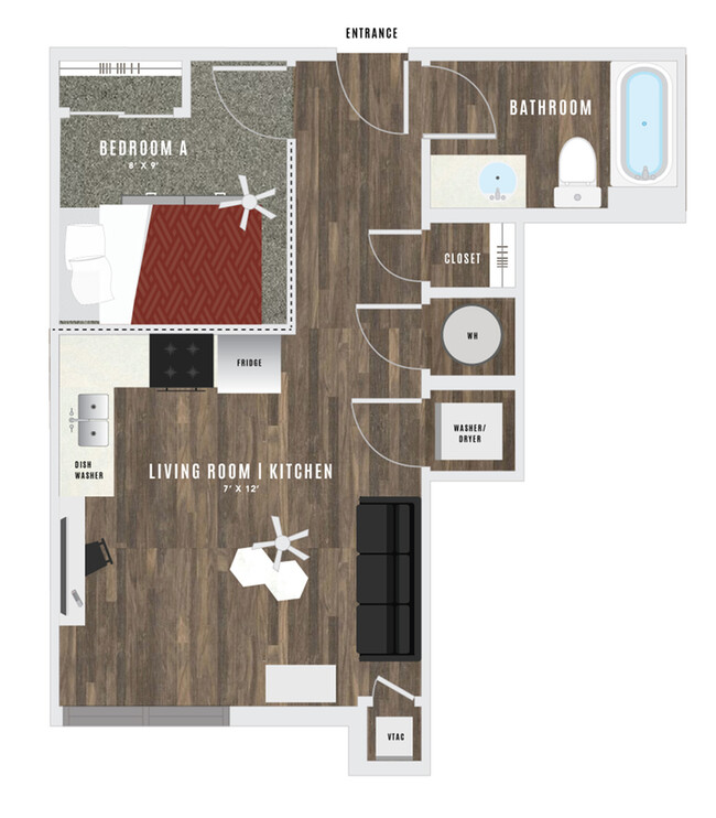 Los apartamentos de una 407 ft². - Atmosphere