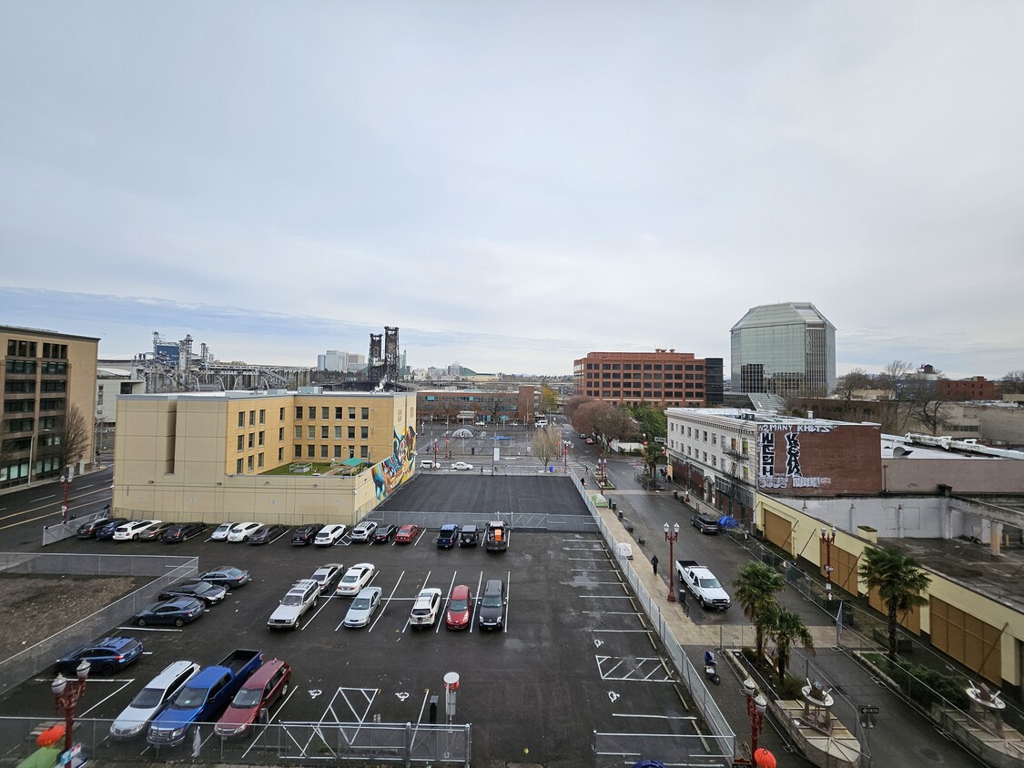 view from balcony - 411 NW Flanders St