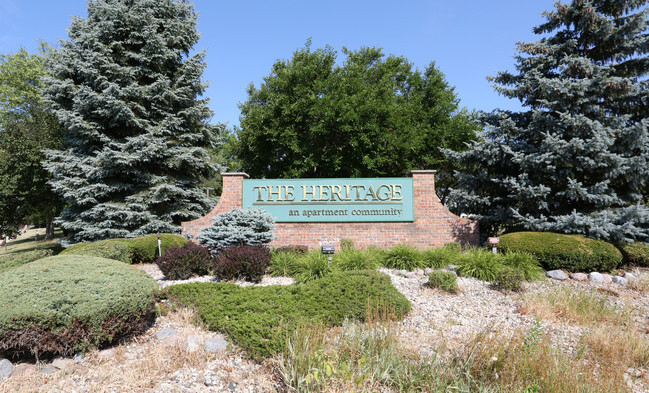 Sign - Heritage Village Apartments