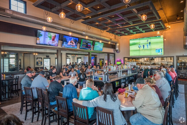 Junction 70 in Cottage Grove has a large bar and indoor outdoor seating.