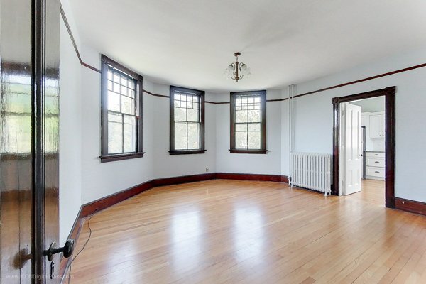 Just beyond the kitchen is this light filled living room - 39 Cranston Ave