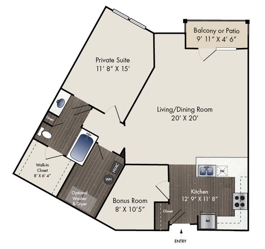 Floor Plan - Savoy At The Streets Of West Chester