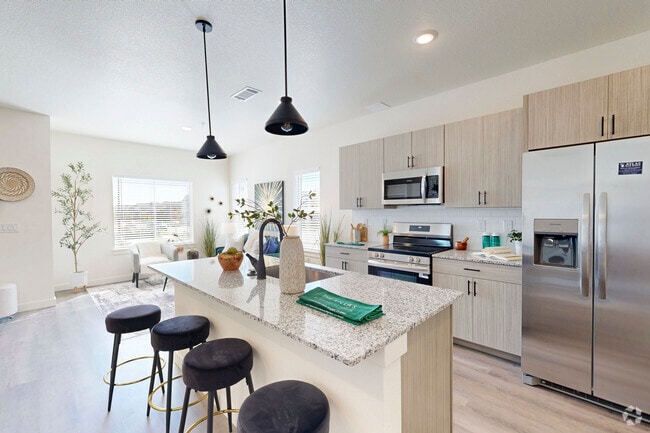 4 habitaciones, 2,5 baños - 147 m² - Cocina - The Villas at Ridgeline Vista