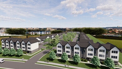 1580 Main Rendering - 1580 Main Apartments