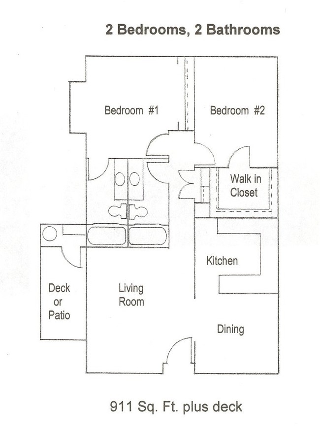 Plano de planta - College Court Apartments