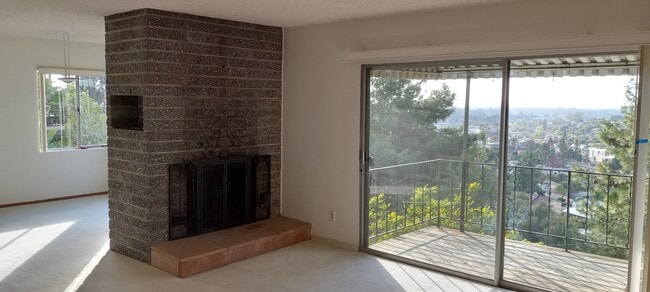 Wood Burning Fireplace - 8036 Pasadena Ave