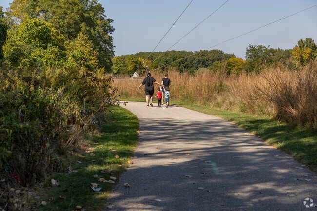 Hiking can be done in one of the many parks in or surrounding Seven Hills.