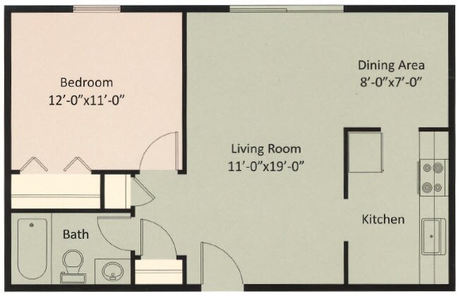 Parma Park East & West - Seniors 55+ – 1 Bedroom Residential