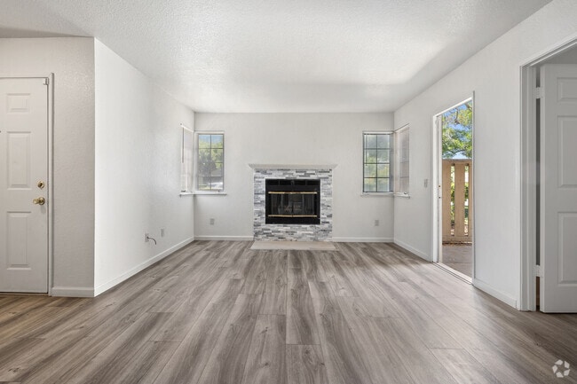 2BD,- 2BA - 900SF Living Room - Monterey Village