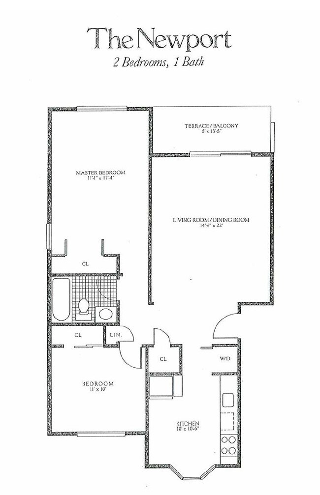 Plano de planta - The Laurels Condominium