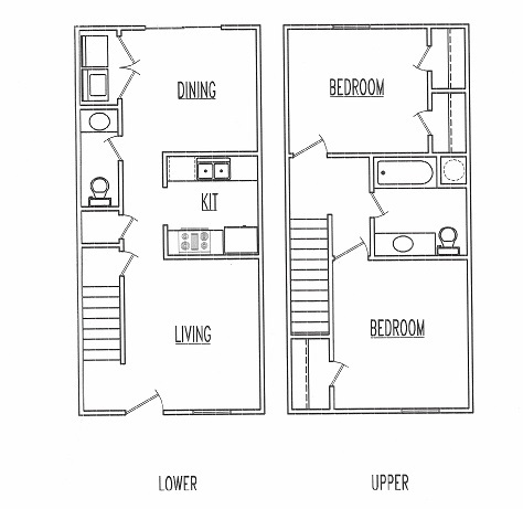 Plano de planta - 605 Meadow View Ct